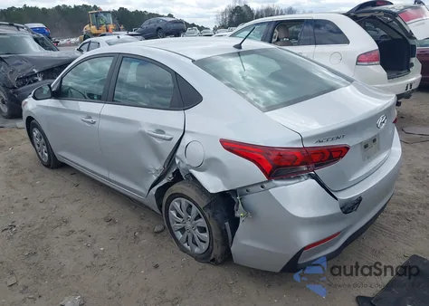 2022 Hyundai Accent Se из США, поврежденный, VIN 3KPC24A65NE154378